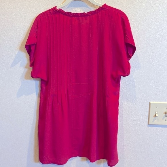 ANTHROPOLOGIE SILK BLOUSE - Picture 3 of 3